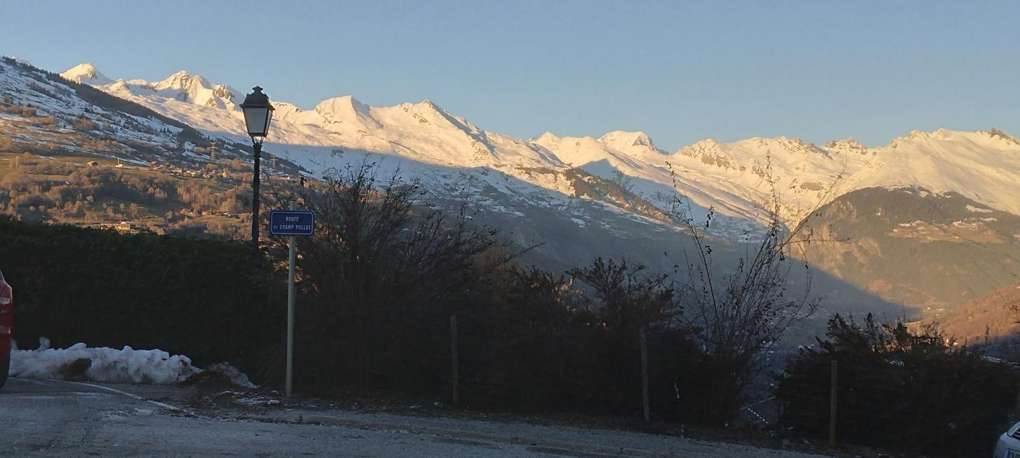 Chalet Balneo Billard La Plagne Savoie Vue Top Exterior foto
