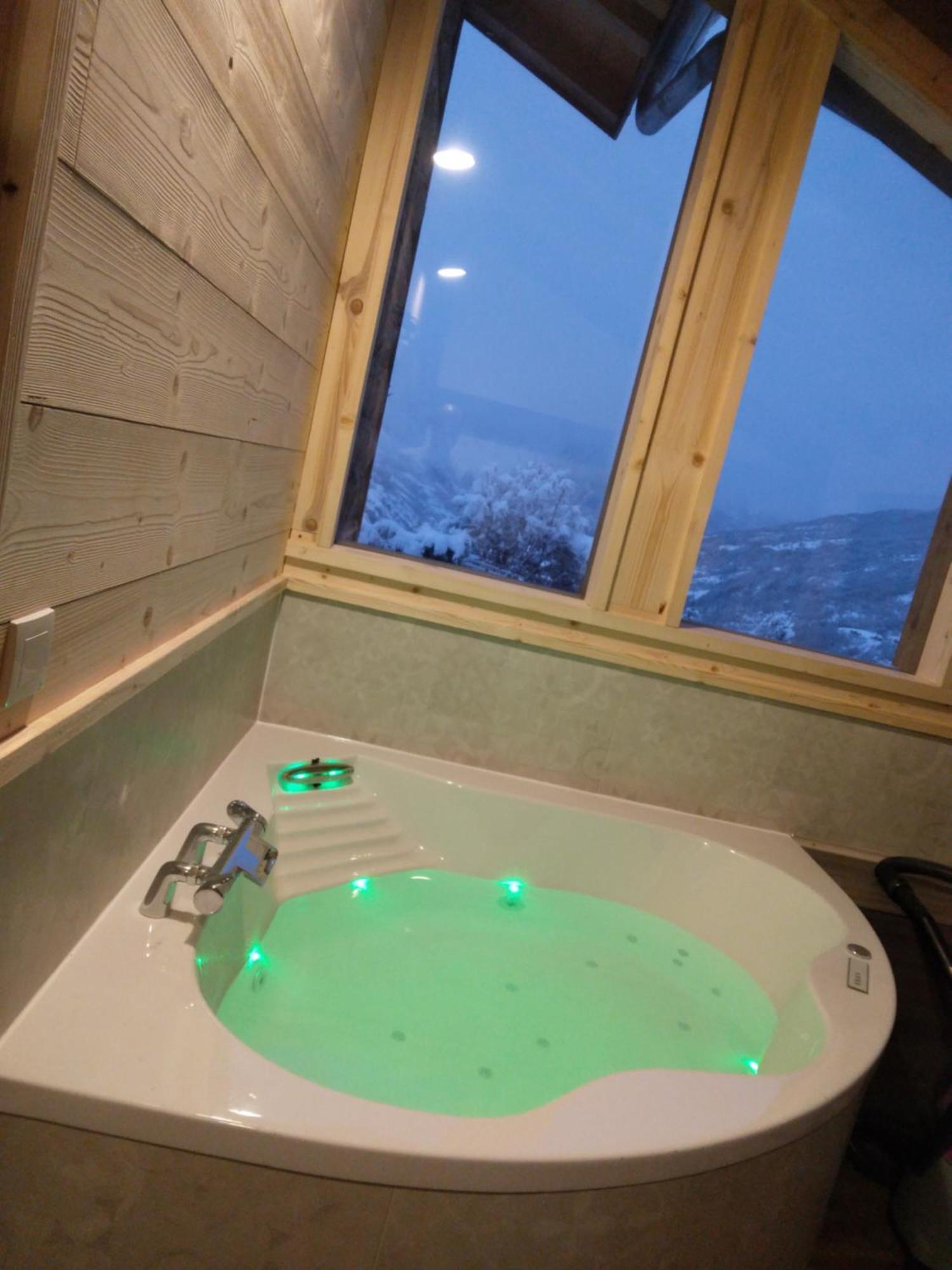 Chalet Balneo Billard La Plagne Savoie Vue Top Exterior foto