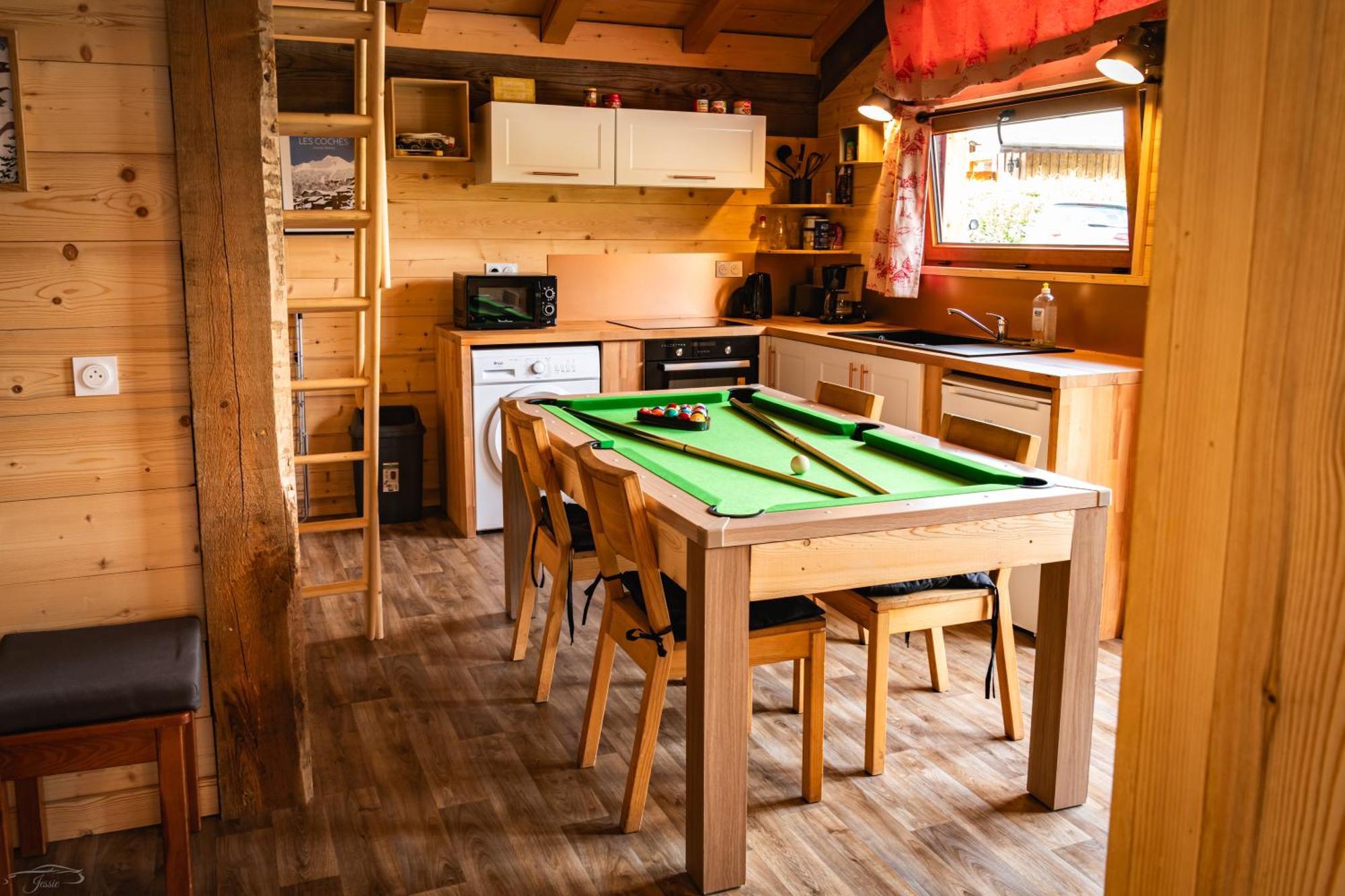 Chalet Balneo Billard La Plagne Savoie Vue Top Exterior foto