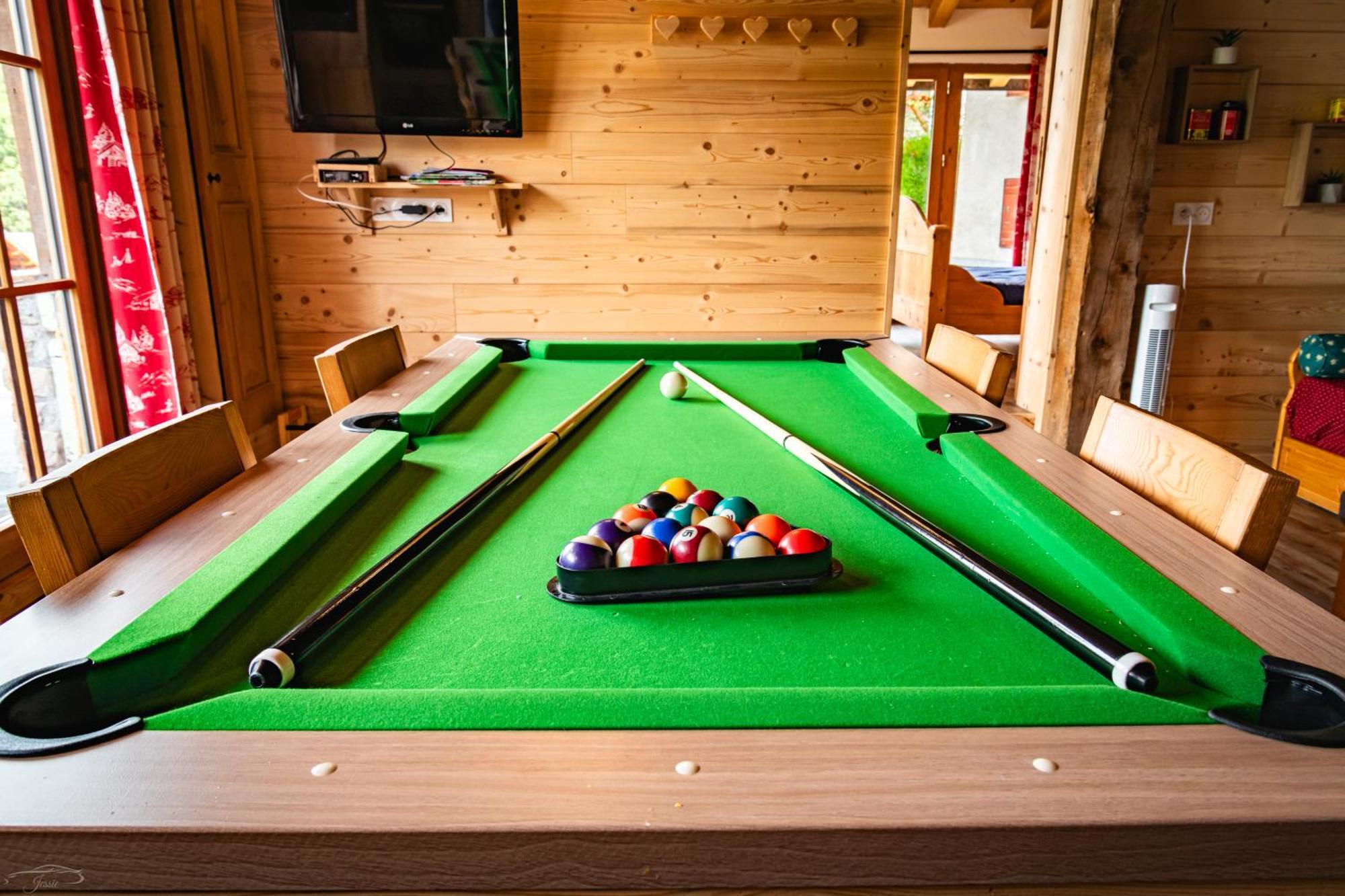 Chalet Balneo Billard La Plagne Savoie Vue Top Exterior foto