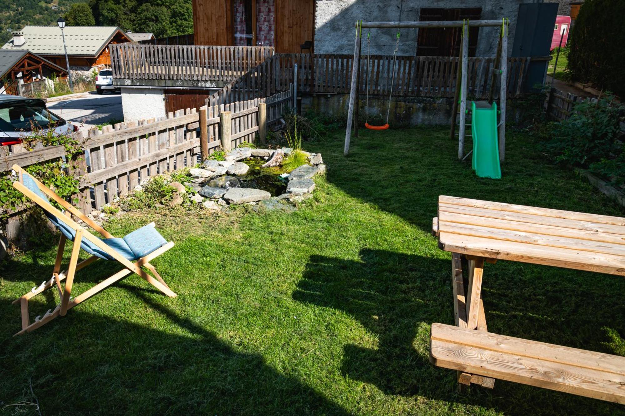 Chalet Balneo Billard La Plagne Savoie Vue Top Exterior foto