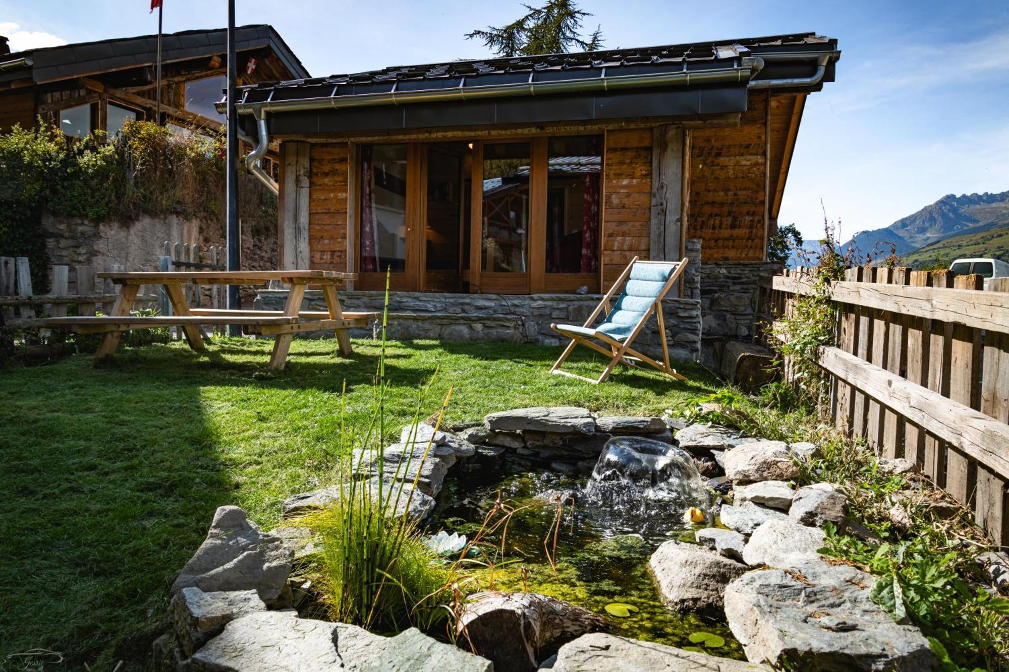 Chalet Balneo Billard La Plagne Savoie Vue Top Exterior foto